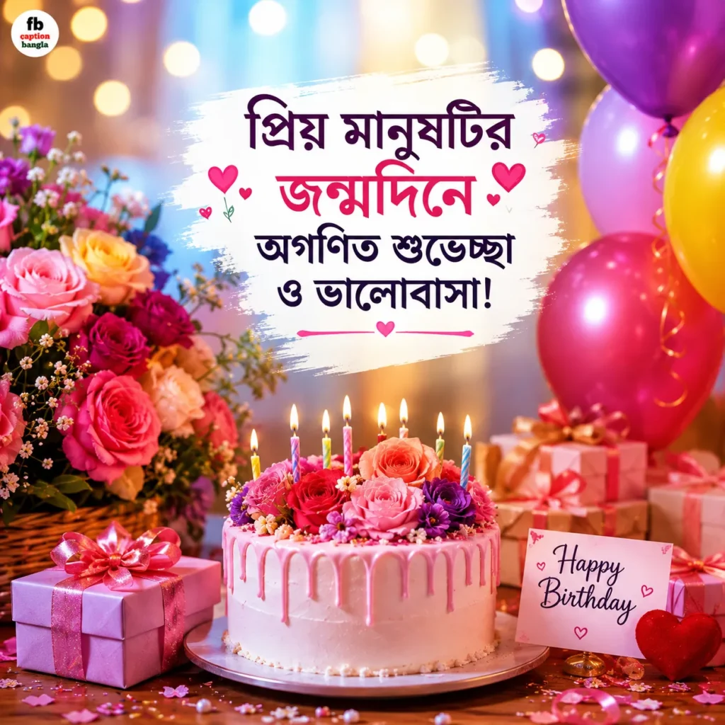 প্রিয় মানুষের জন্মদিনের শুভেচ্ছা