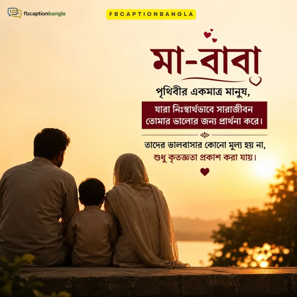 মা-বাবাকে নিয়ে উক্তি