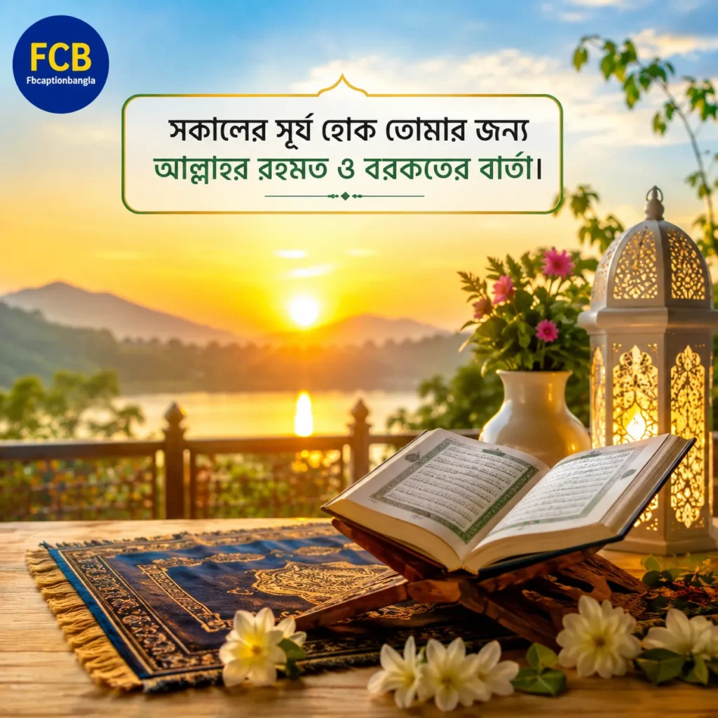সকাল নিয়ে ইসলামিক ক্যাপশন