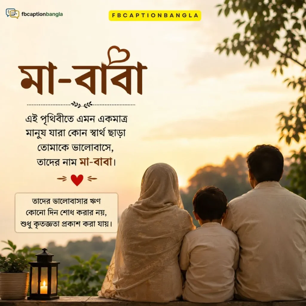 মা-বাবাকে নিয়ে উক্তি