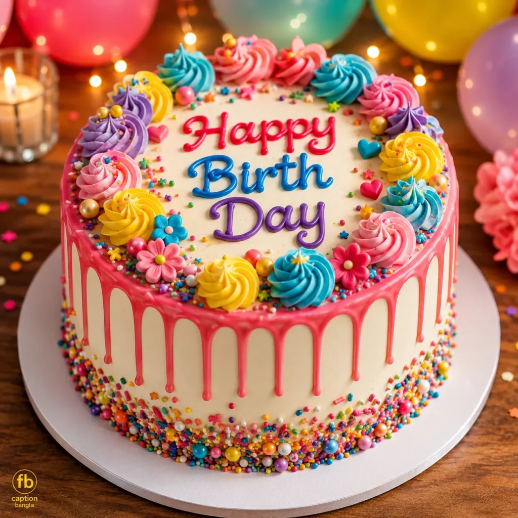 জন্মদিনের কেক ডিজাইন