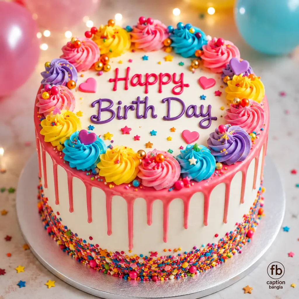 জন্মদিনের কেক ডিজাইন