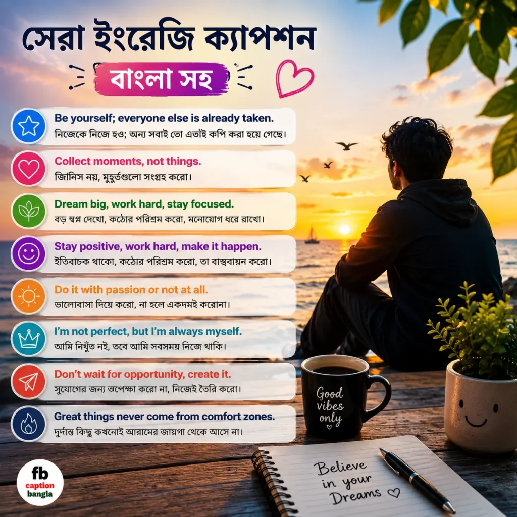 ইংরেজি ক্যাপশন বাংলা