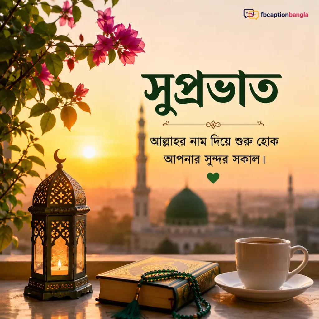 সকাল নিয়ে ইসলামিক ক্যাপশন