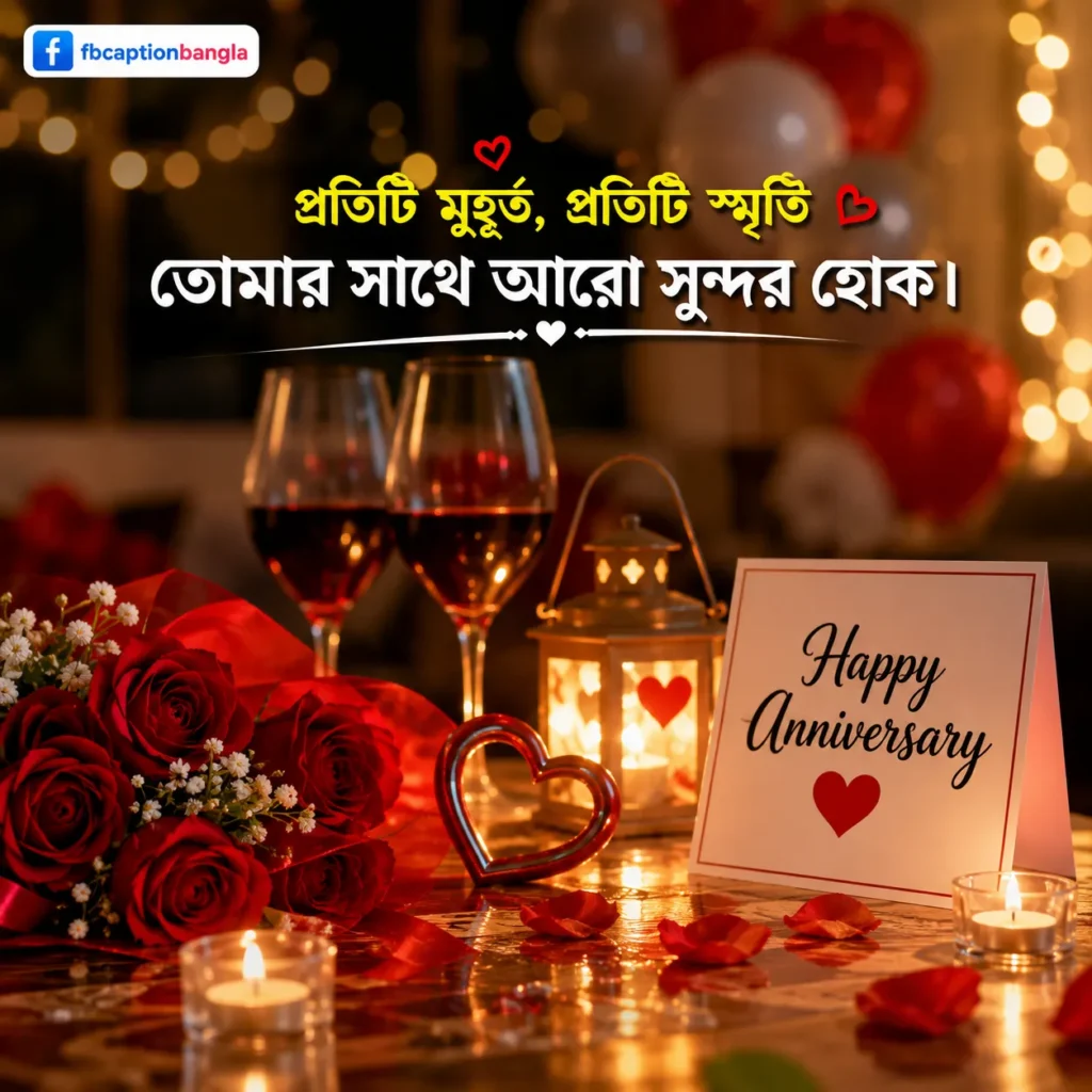 নিজের বিবাহ বার্ষিকী স্ট্যাটাস