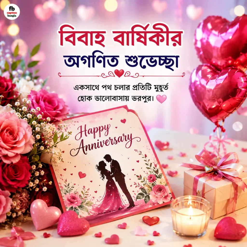 নিজের বিবাহ বার্ষিকী স্ট্যাটাস