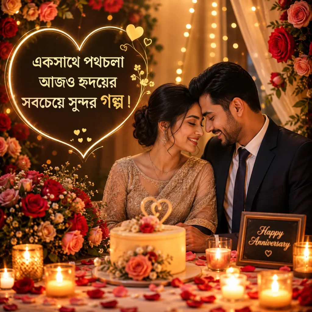 নিজের বিবাহ বার্ষিকী স্ট্যাটাস