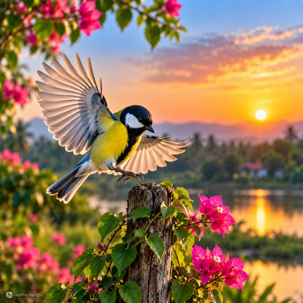 রঙিন পাখির ছবি