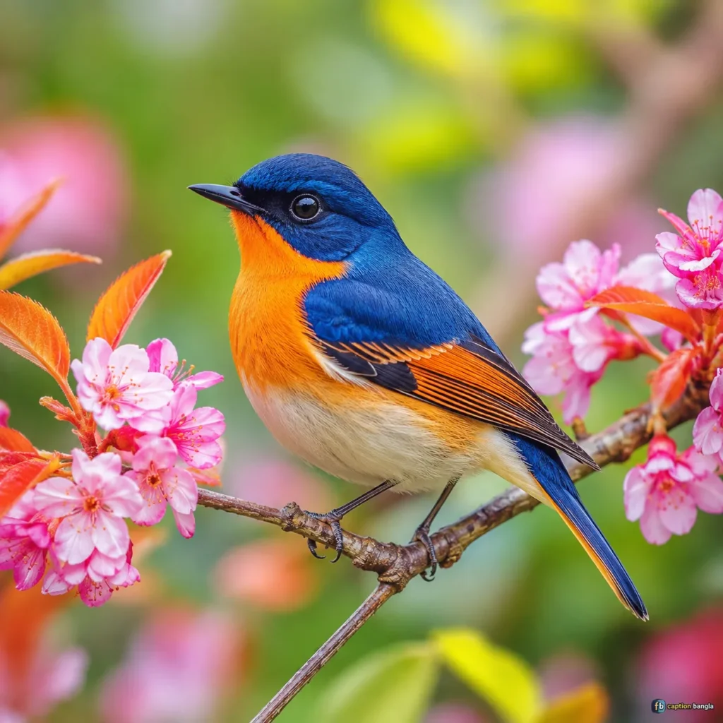 রঙিন পাখির ছবি